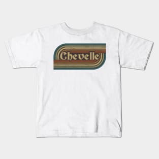 Chevelle Vintage Stripes Kids T-Shirt